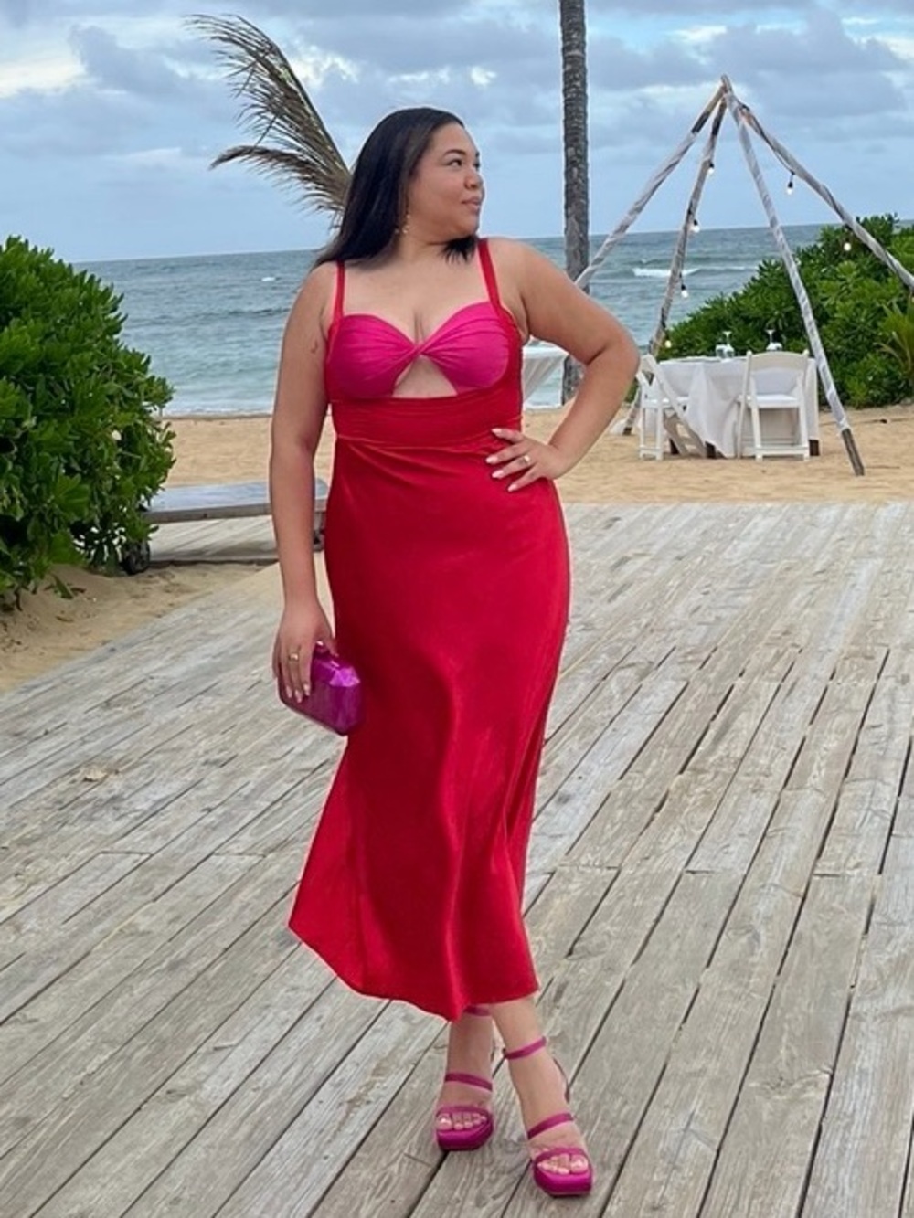 Runaway The Label Kelsi Mid Dress